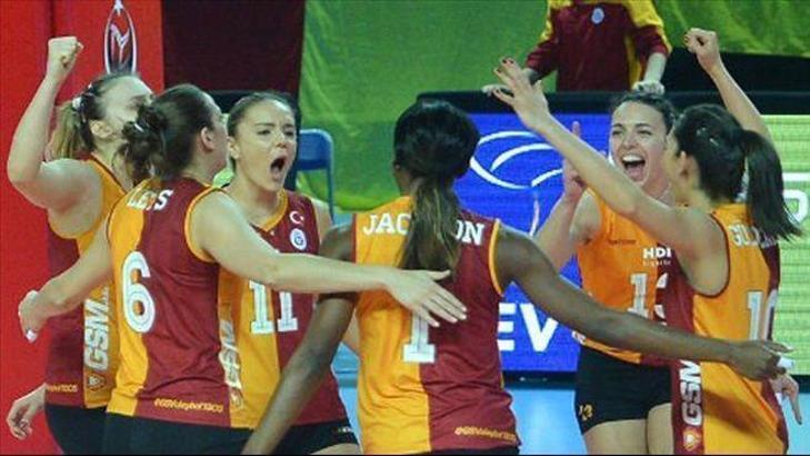 Galatasaray: 3 - Volley Köniz: 0