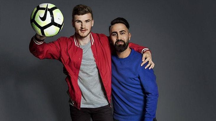 Timo Werner'den espora destek