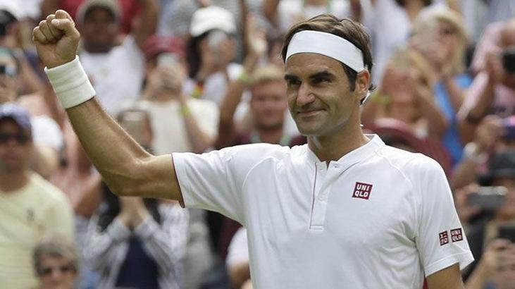 Federer, Wimbledon'da 3'üncü tura yükseldi