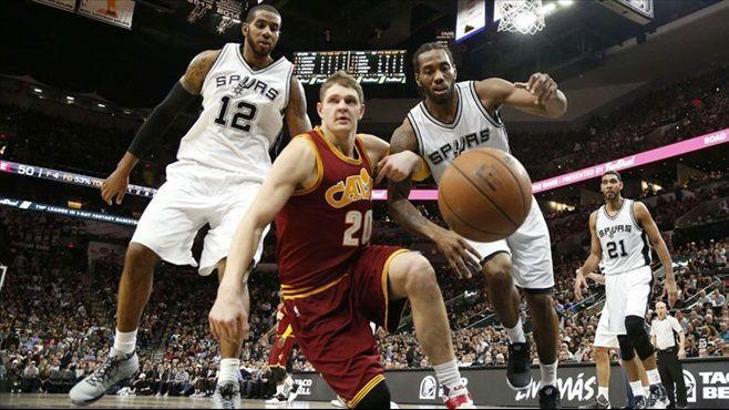 Spurs'ün çıkışını Cavaliers da durduramadı
