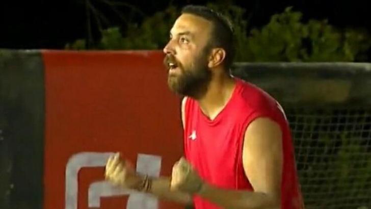 Survivor All Star'da Sercan Yıldırım'dan futbol resitali!