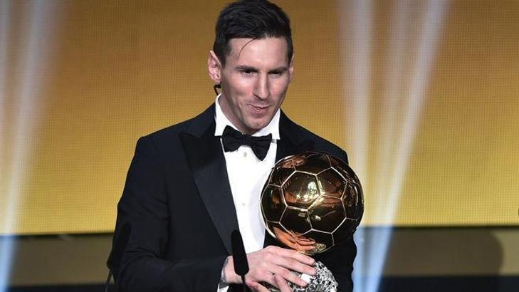 Altın Top ödülü Messi'nin