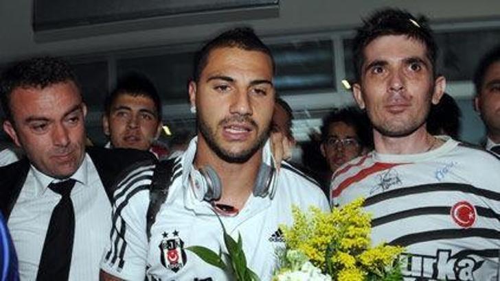 Beşiktaş'a coşkulu karşılama