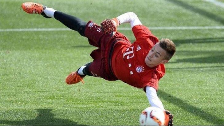 15 yaşında Bayern kampında