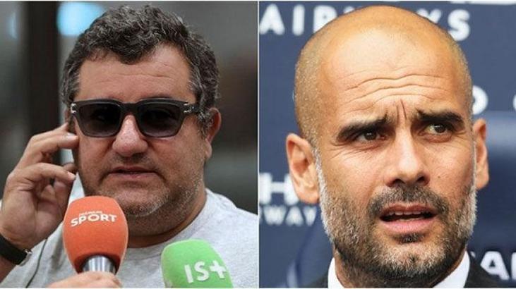 Mino Raiola'dan Pep Guardiola'ya ağır hakaret!