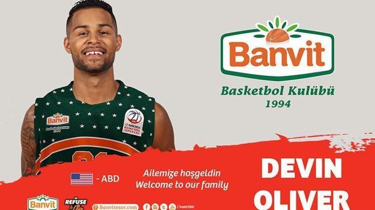 Devin Oliver resmen Banvit'te