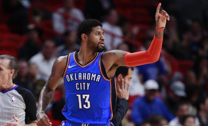 Oklahoma City Thunder, Paul George'un 43 sayısıyla kazandı!