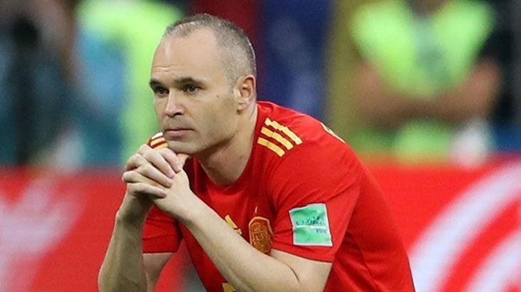 Iniesta'dan milli formaya veda