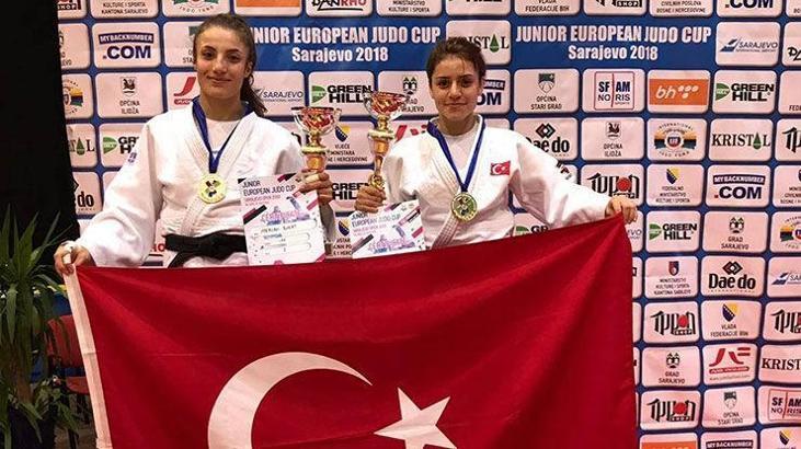 Genç judoculardan Avrupa Kupası'nın ilk gününde 3 altın, 1 bronz madalya