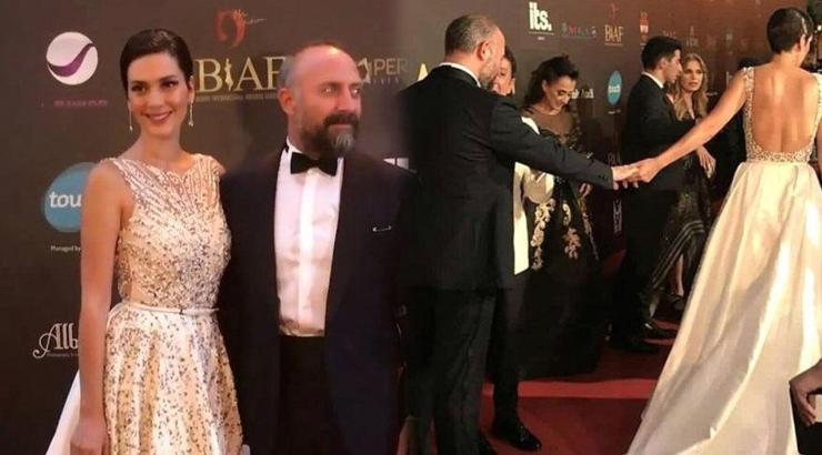 Bergüzar Korel, katıldığı ödül töreninde ilgi odağı oldu