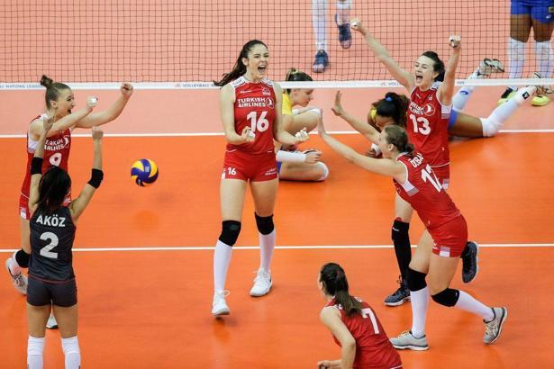 Filenin Sultanları finalde! Türkiye 3-0 Brezilya