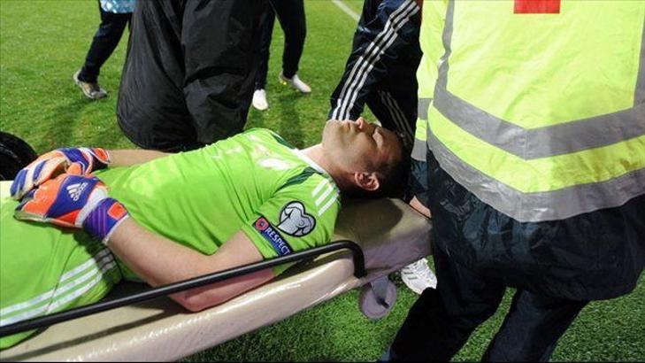 Akinfeev'i yaralayan taraftar teslim oldu