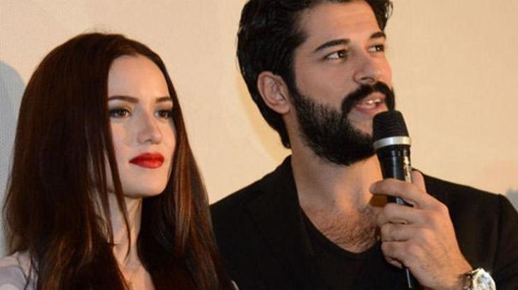 Inna krizine rağmen Fahriye Evcen Burak Özçivit'i yalnız bırakmadı
