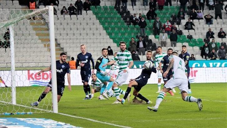 Konyaspor - Kasımpaşa maçı sonucu: 4-4