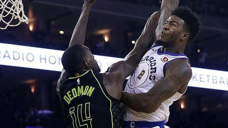Warriors, Hawks'a şans tanımadı