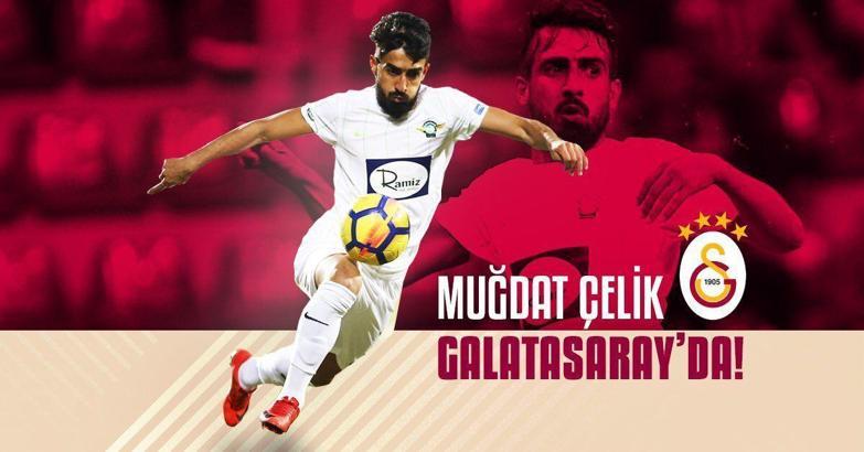 Muğdat Çelik resmen Galatasaray'da