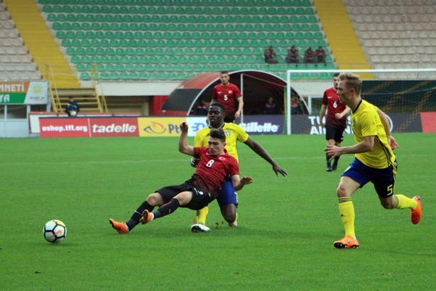 U21 Avrupa Şampiyonası Grup Eleme: Türkiye-İsveç maç sonucu: 0-3