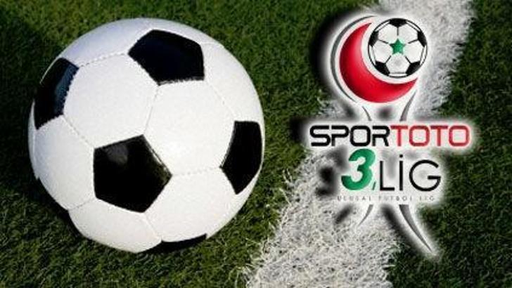 3. Lig 33. hafta maç programı