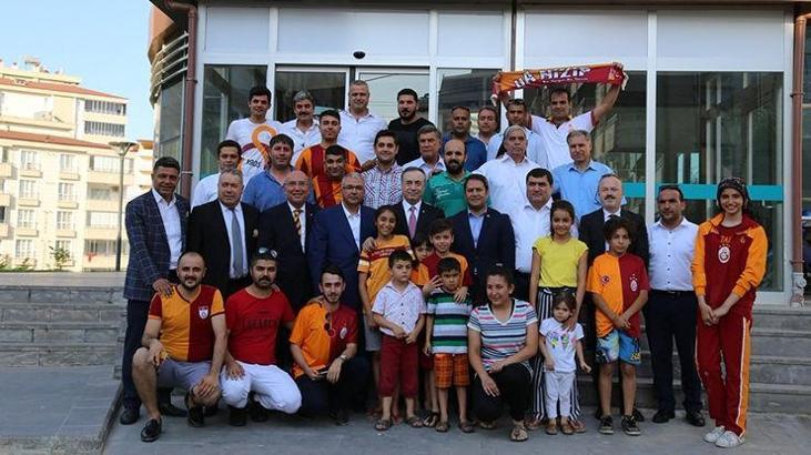 Galatasaray Kulübü Başkanı Mustafa Cengiz, Gaziantep'te