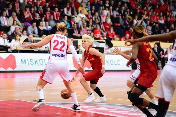 Galatasaray, DVTK'yi mağlup edip 8'li finalde: 65-69
