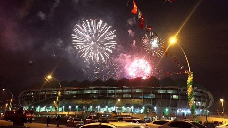 Timsah Arena açıldı!