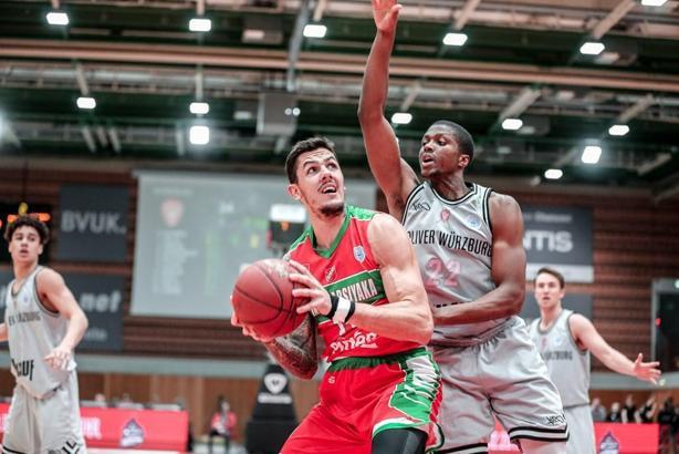 Karşıyaka, Würzburg yenilgisine rağmen son 16'da: 104-91