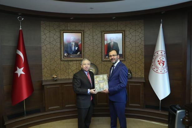 FIA başkanından bakana ziyaret