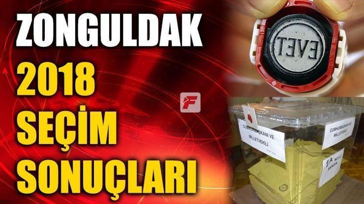 Zonguldak seçim sonuçları 2018 - Zonguldak oy oranları ve seçim sonucu