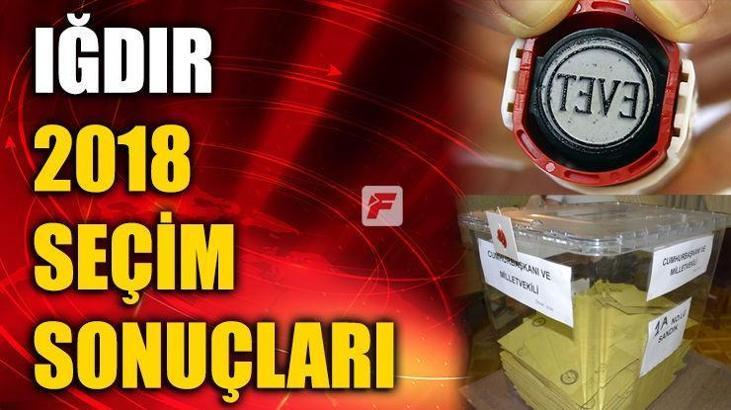 Iğdır seçim sonuçları 2018 - Iğdır oy oranları ve seçim sonucu