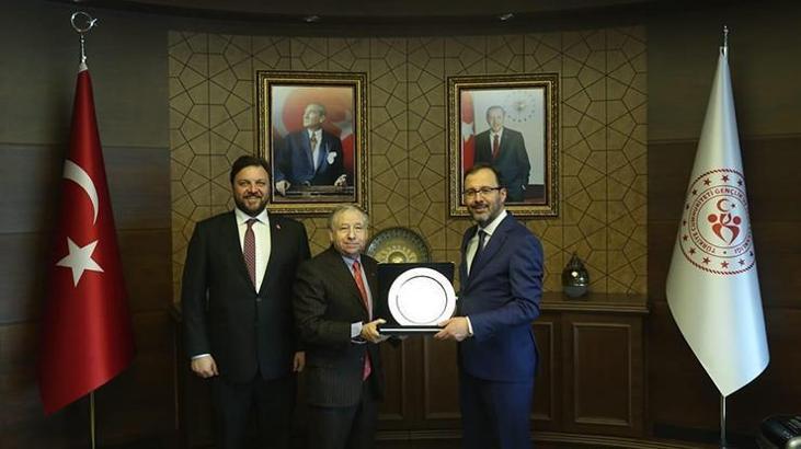 Bakan Kasapoğlu, FIA Başkanı Jean Todt'u kabul etti