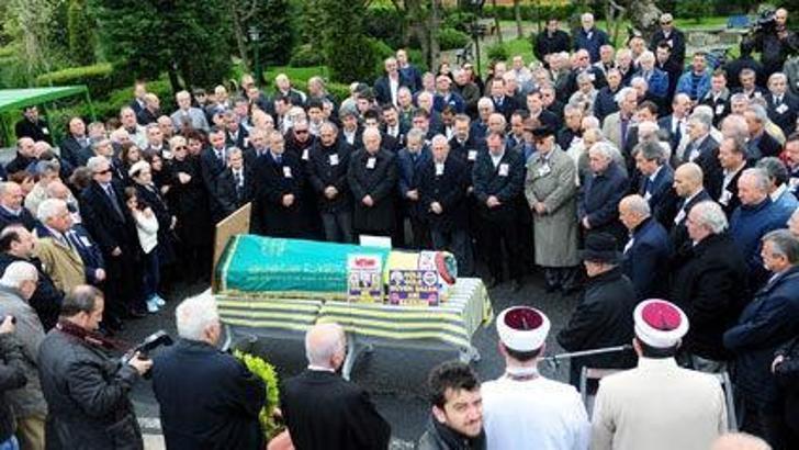 Sazak, son yolculuğuna uğurlandı