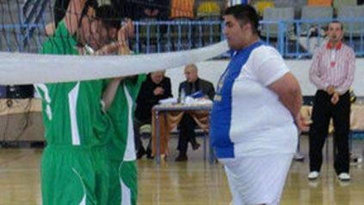 181 kiloluk voleybolcu!
