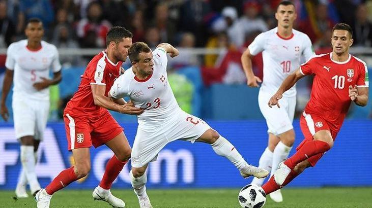 Sırbistan - İsviçre maç sonucu: 1-2