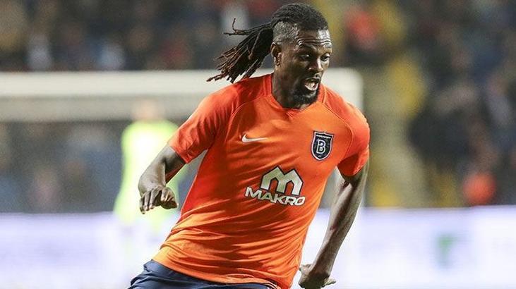 Adebayor'un her iki şutundan biri gol