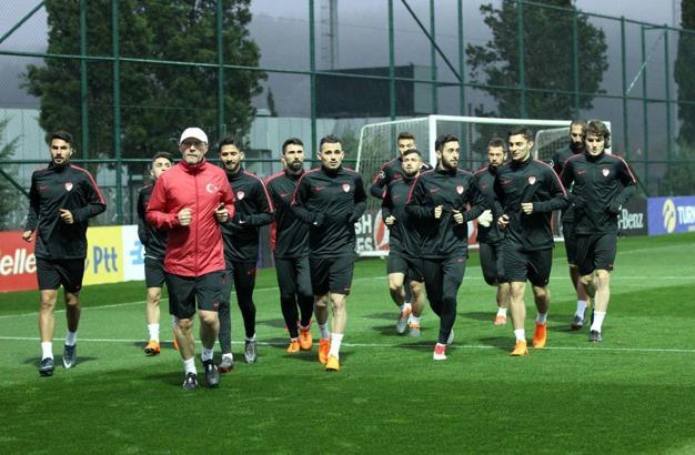 A Milli Futbol Takımı, İrlanda Cumhuriyeti maçının hazırlıklarına devam etti