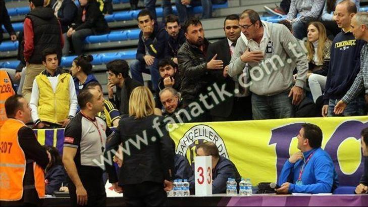 Derbide küfür gerginliği!