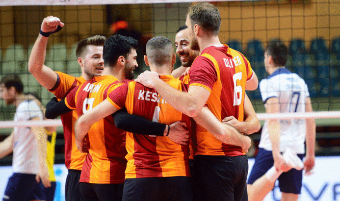 Galatasaray'ın voleybolda konuğu Lindemans.