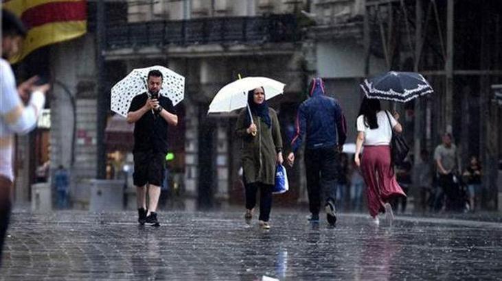 Meteoroloji'den İstanbul için sağanak yağış uyarısı