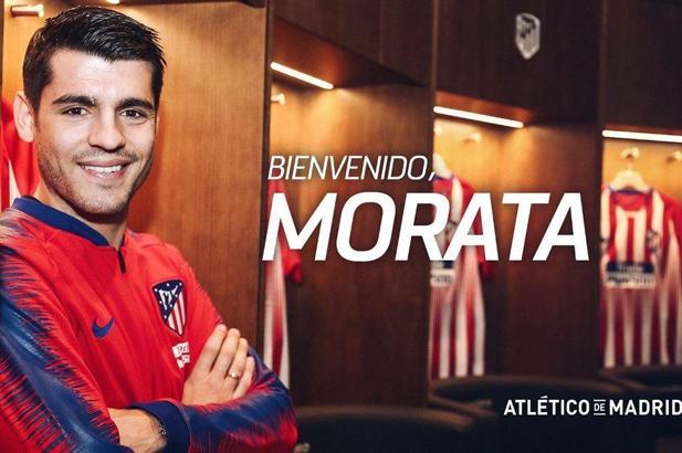 Alvaro Morata resmen Atletico Madrid'de