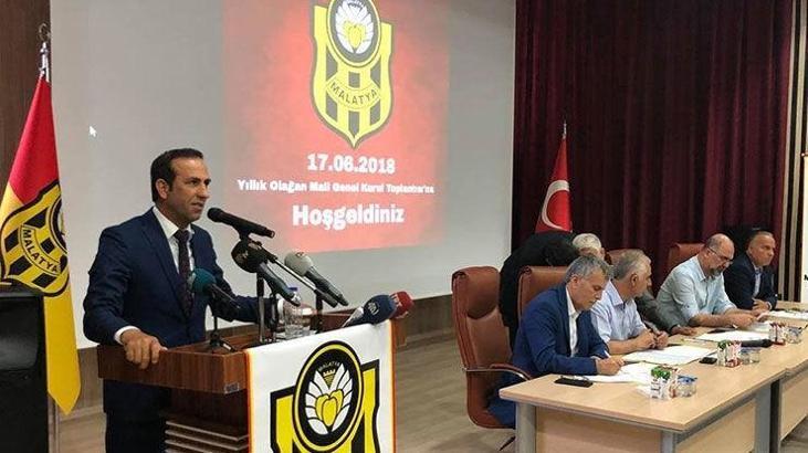 Yeni Malatyaspor'da yönetim mali açıdan ibra edildi