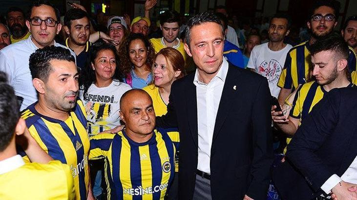 Fenerbahçe'de bayramlaşma töreni yapıldı