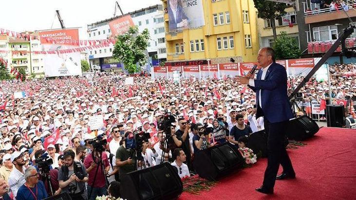 Muharrem İnce Ordu mitinginde konuştu