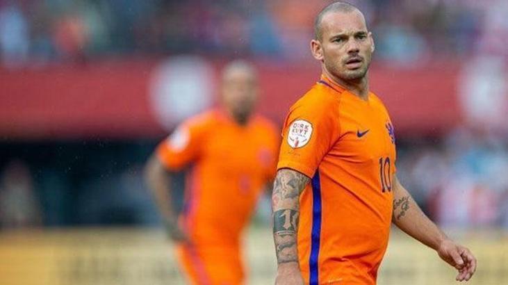 Bu ne hal Sneijder!