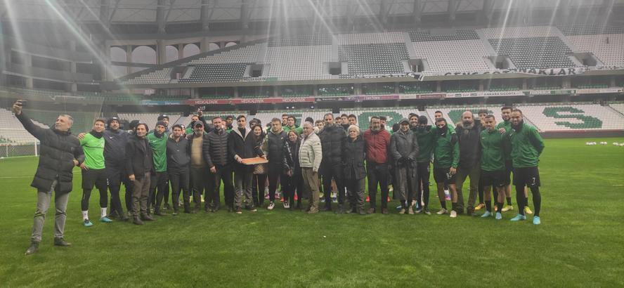 Giresunspor'da Champness antrenmana çıktı