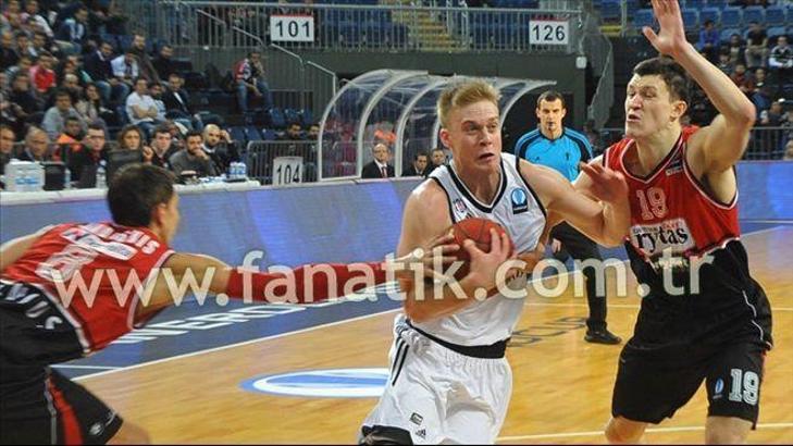 Beşiktaş Sompo Japan 92-103 Lietuvos Rytas