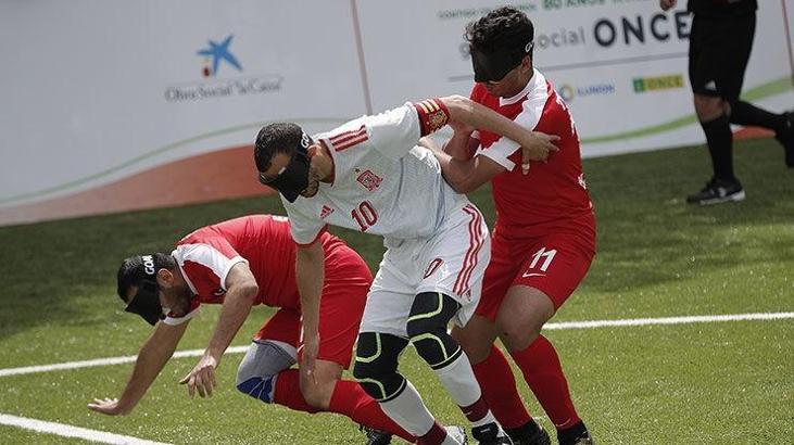 Türkiye Görme Engelli Futbol Takımı İspanya'yı 1-0 yendi