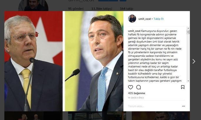 Ümit Özat'tan flaş açıklama