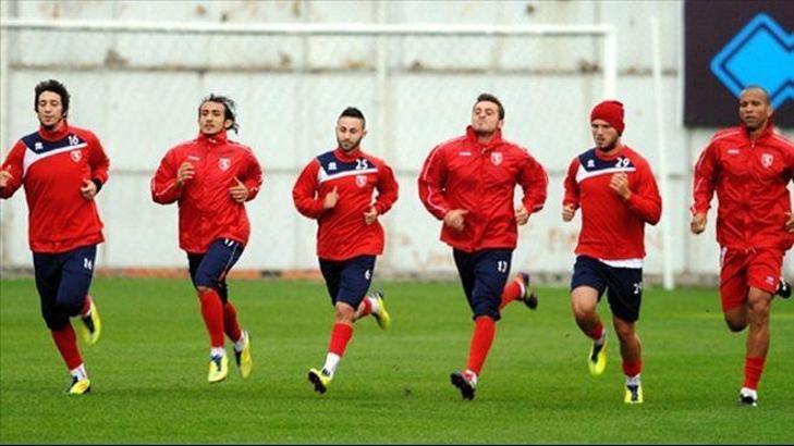 Samsunspor, Göztepe maçının hazırlıklarına başladı