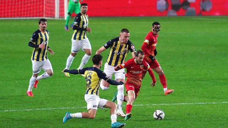 (ÖZET) Fenerbahçe - Kayserispor maç sonucu: 0-1