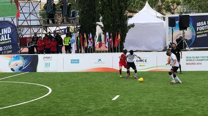 Türkiye Görme Engelli Futbol Takımı, Fas'a 2-1 yenildi